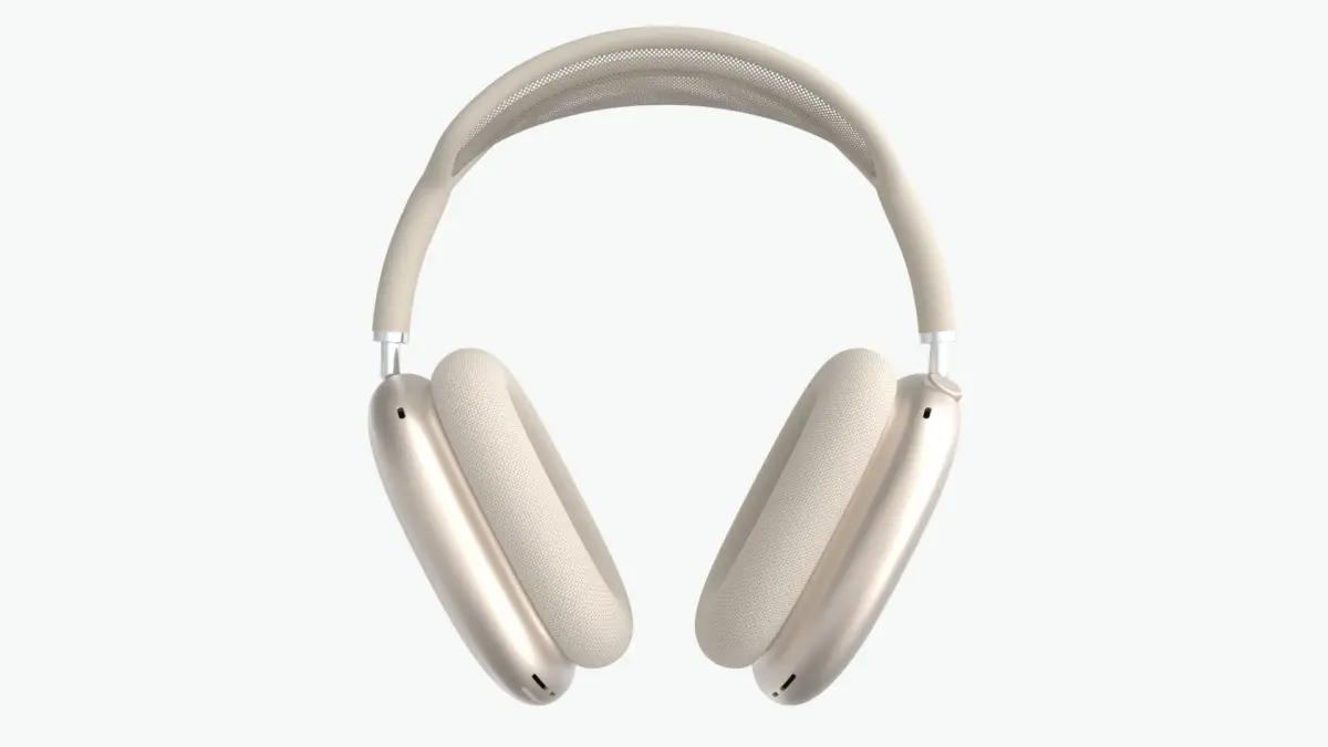 Apple Airpods Max Starlight 3D model