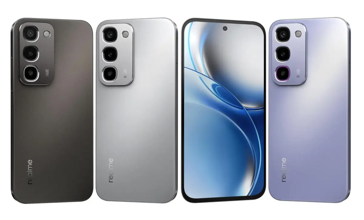 Realme P4R 5G All Colors 3D model