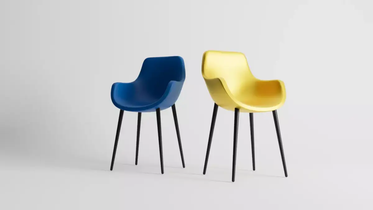 Enri Chair 001 Free low-poly 3D model