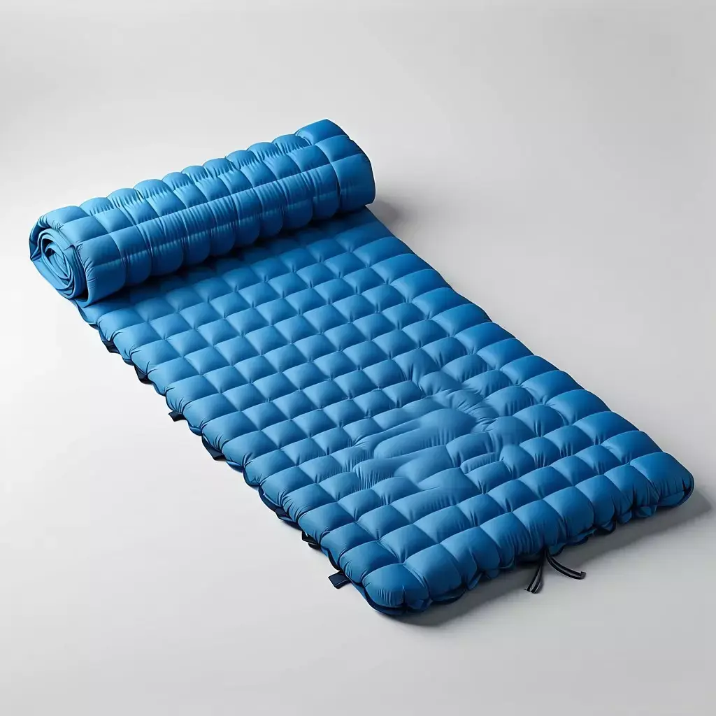 Realistic Inflatable Camping Mattress Low-poly 3D model