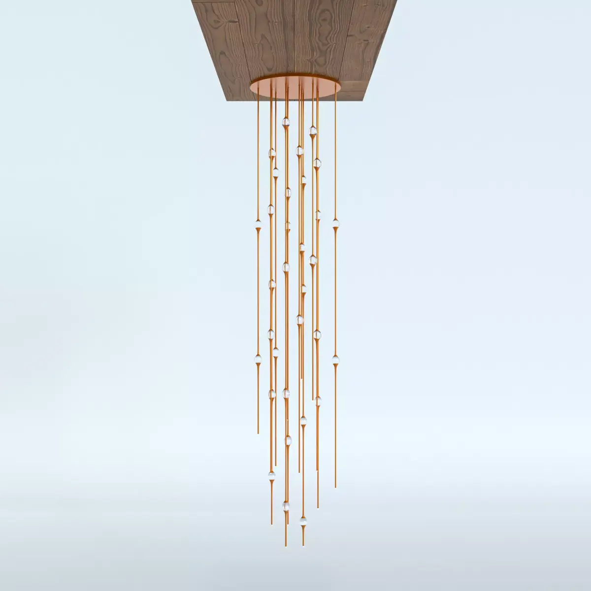 Modern Chandelier Free 3D model purchase