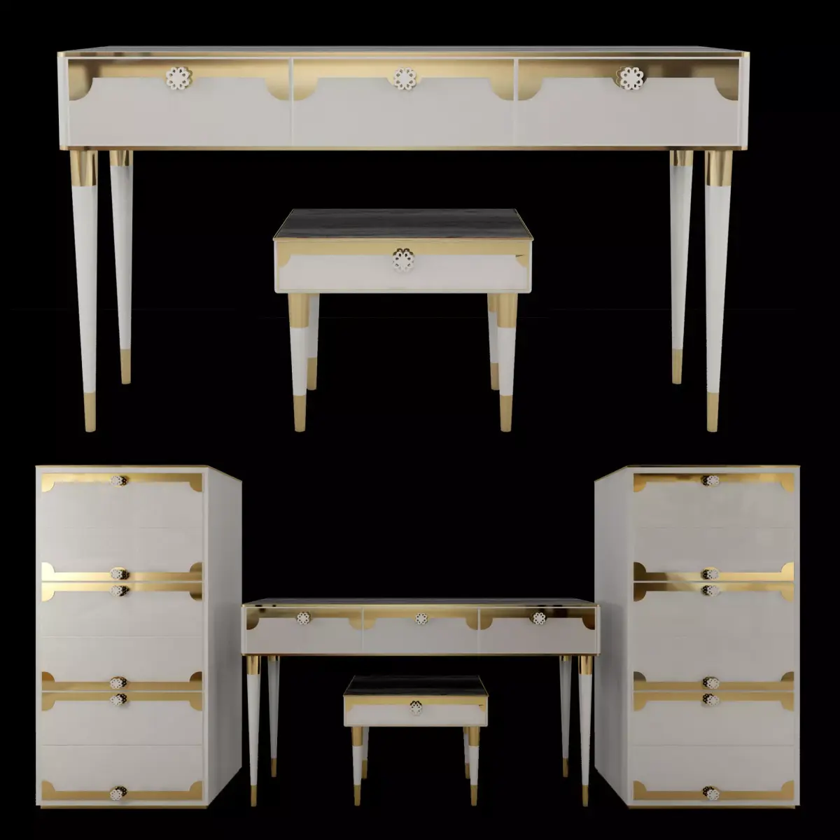 Sideboard  Chest of drawer Free 3D model