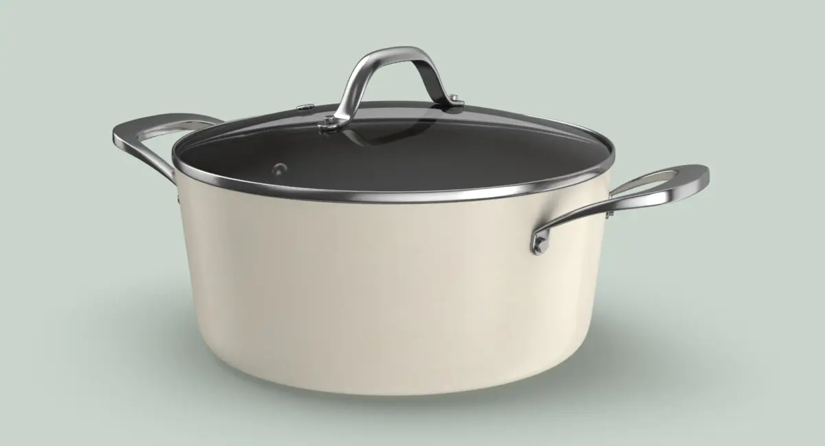 Contemporary Cookware - Sauce Pan 3D model