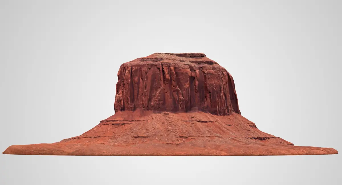 Sandstone Butte 4 3D model