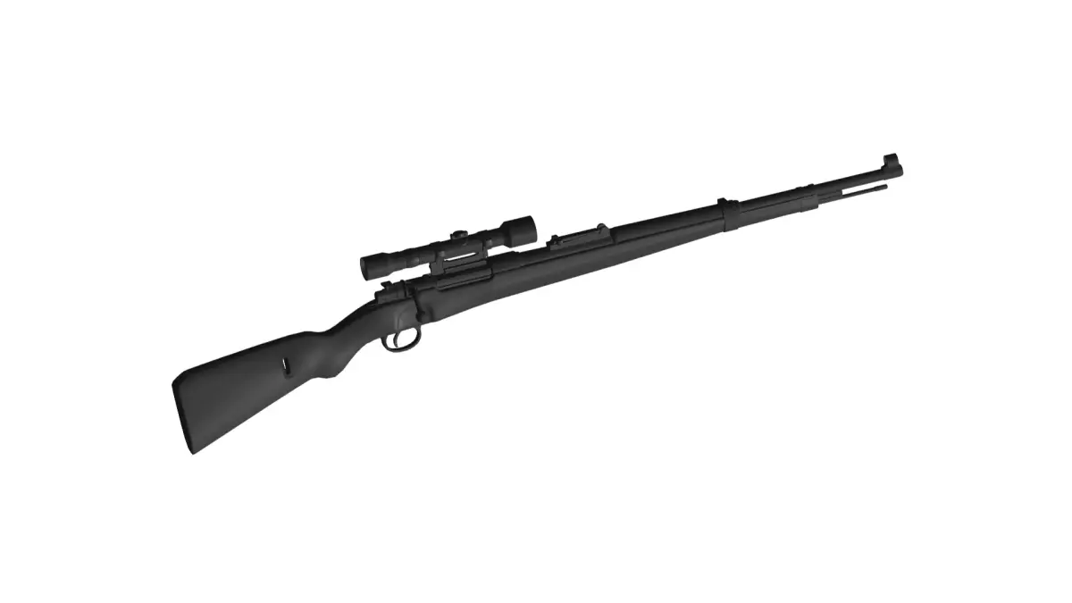 Karabiner 98k 3D model purchase