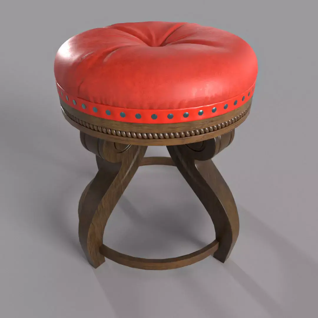 chair classic Free low-poly 3D model