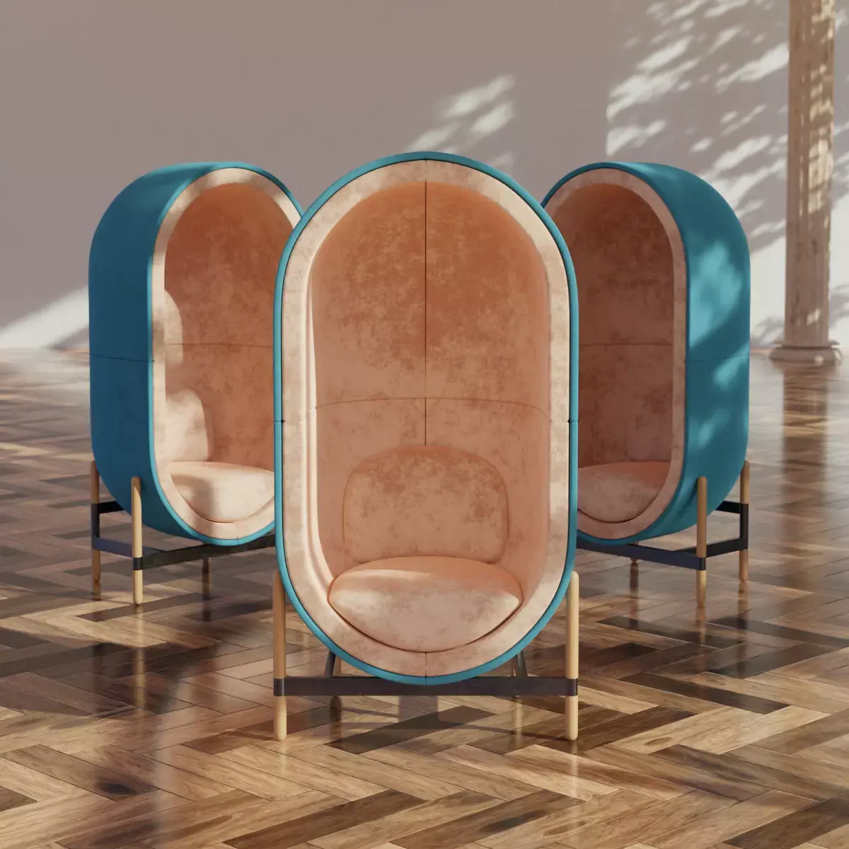 Capsule Chair  Free 3D model