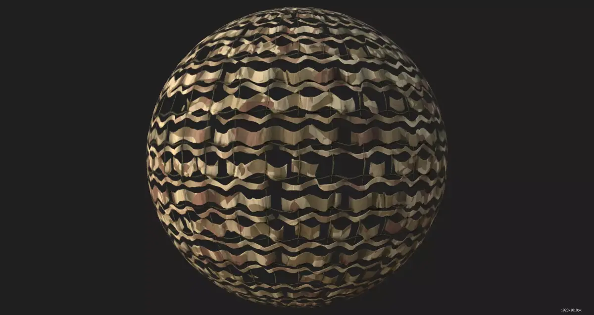 Seamless Camouflage Net Yellow Texture