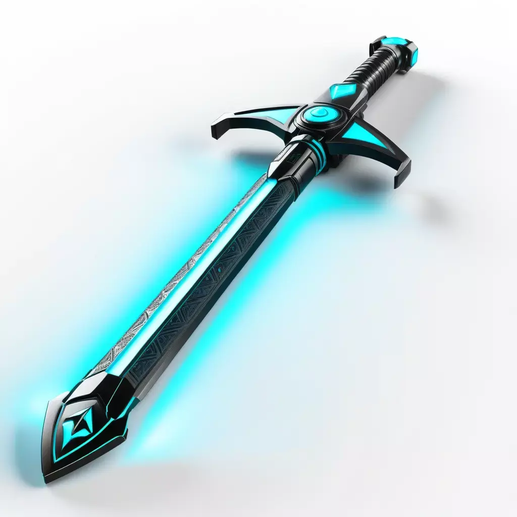 Futuristic SciFi Energy Sword 3D model