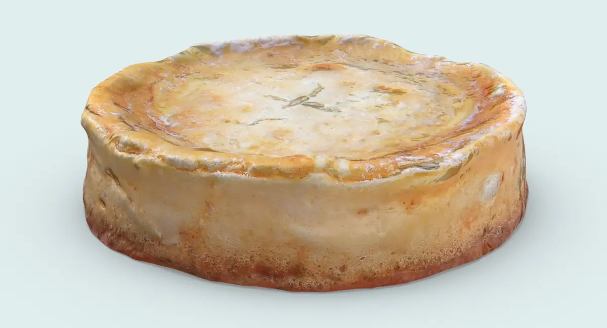New York Style Cheesecake Classic 3D model