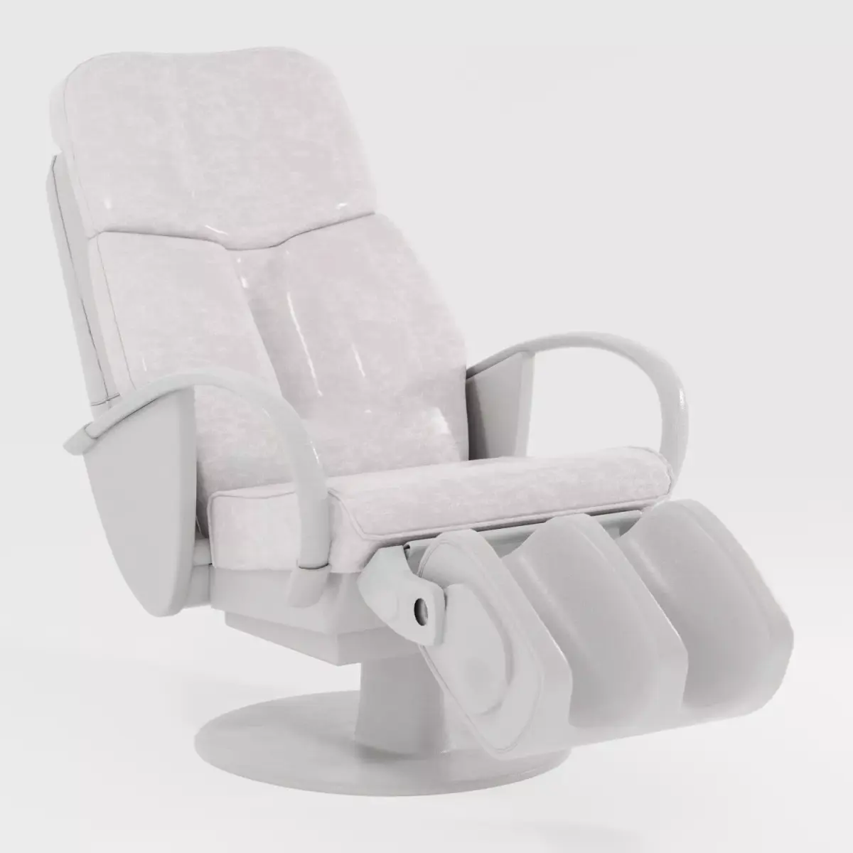 Armchair C18 Low-poly 3D model