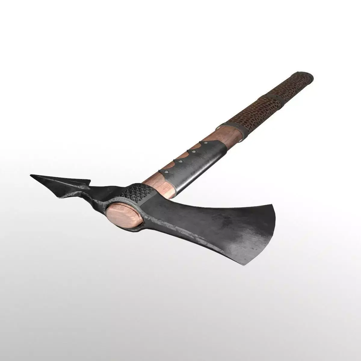 Ardent Ax With Ornament 3D model