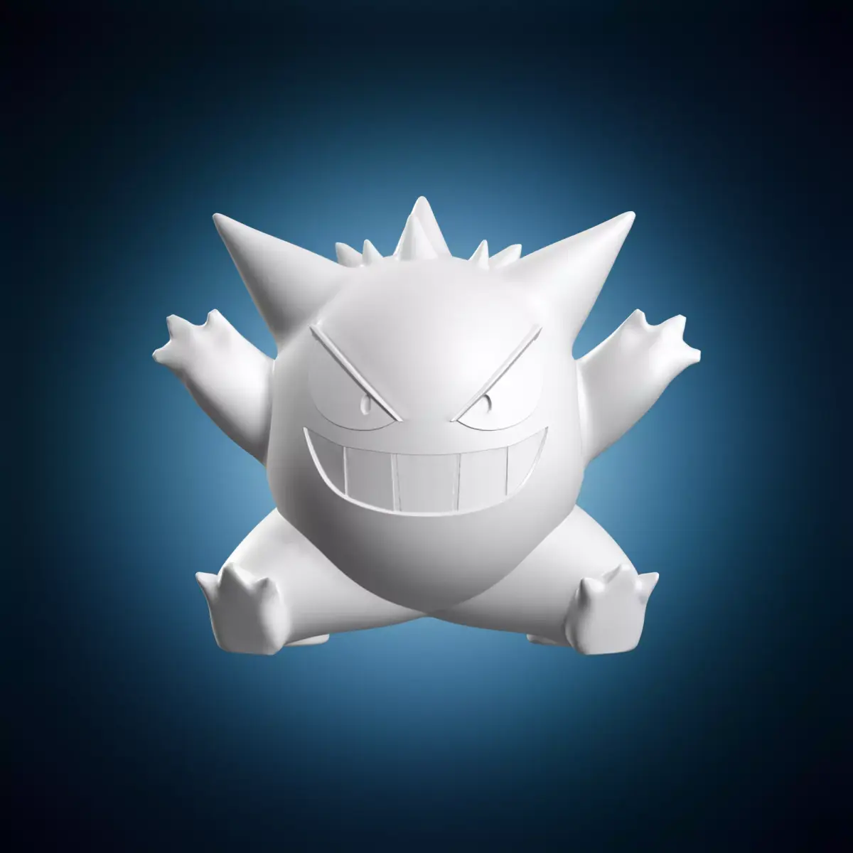 Gengar Miniature Sculpt 3D print model