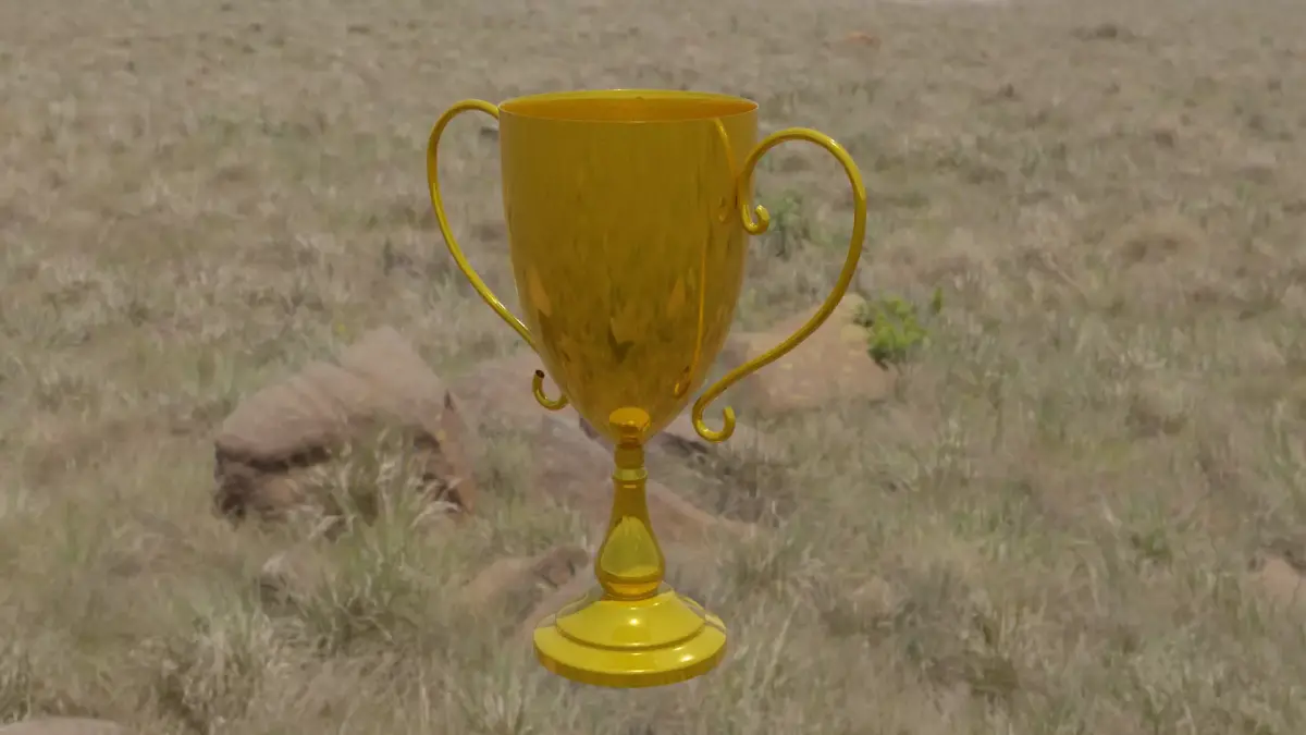Golden Cup Free 3D model