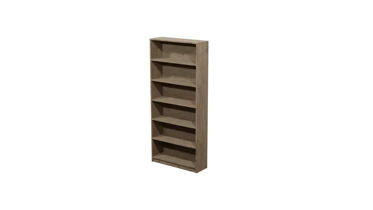 Bookshelf bookcase Free low-poly 3D model purchase