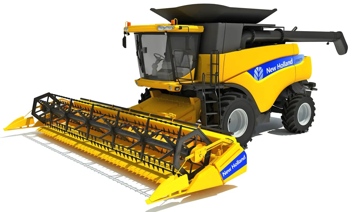 New Holland Combine 3D model
