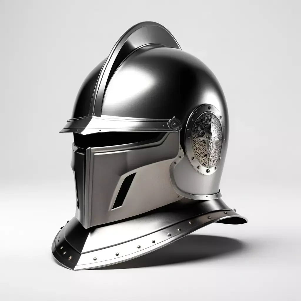 Medieval Knight Helmet 3D Model 3D model purchase