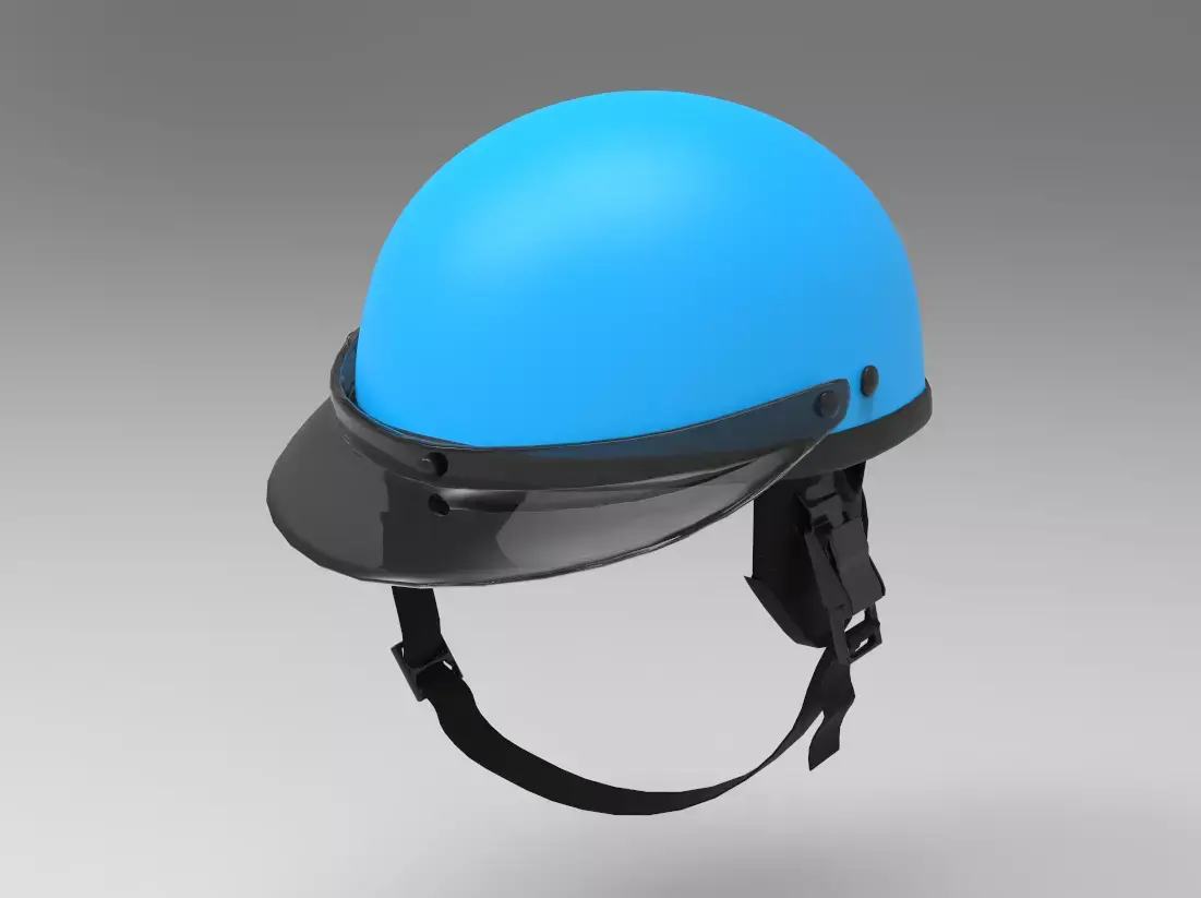 Helmet for motorbike  3D model
