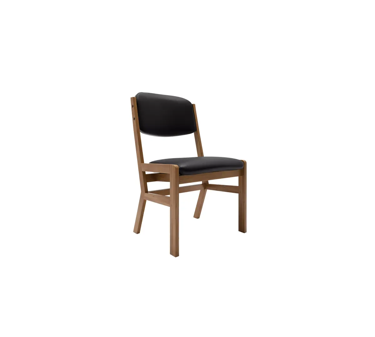 3D Wooden Chair Low-poly 3D model- WTCHCHAIR Free low-poly 3D model