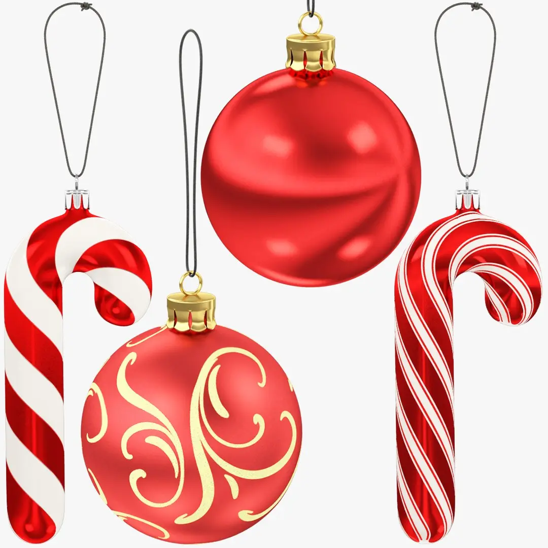 Christmas Tree Toys Collection V1 3D model