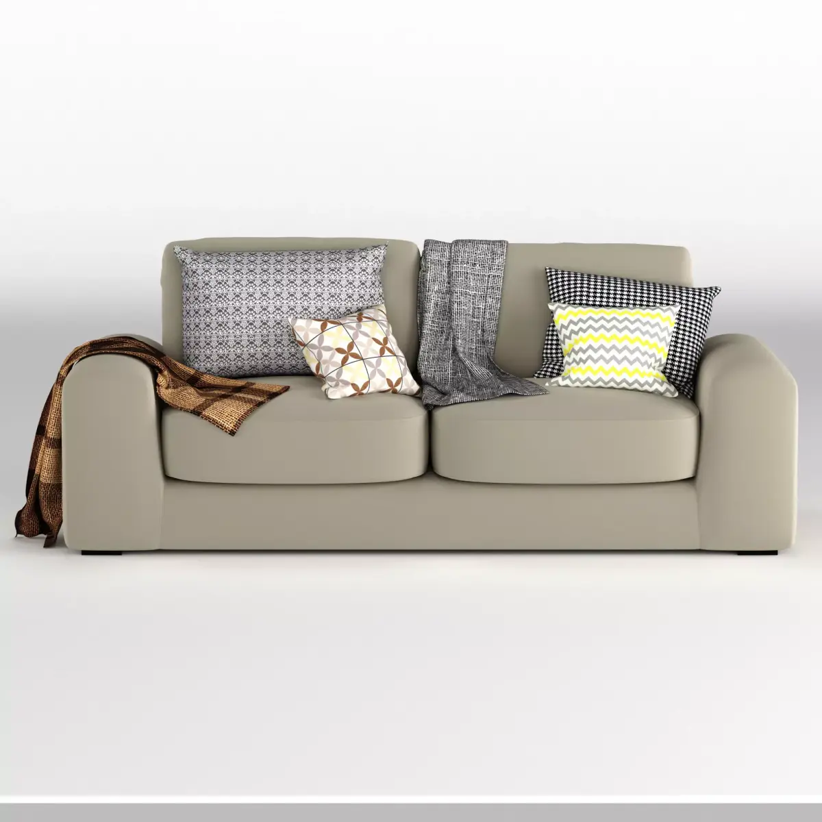 sofa modern furniture 3D model