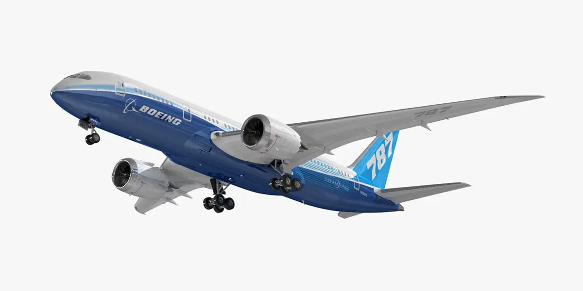 Boeing 787-8 Dreamliner 3D model purchase