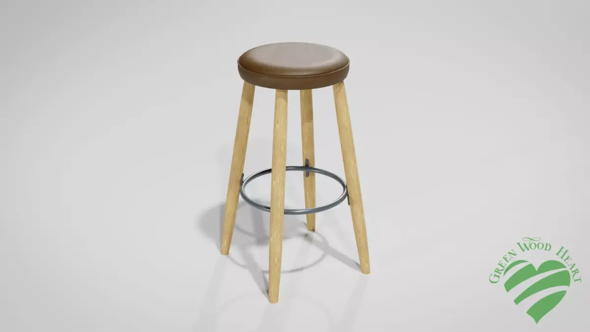 Modern Bar Stool Free 3D model