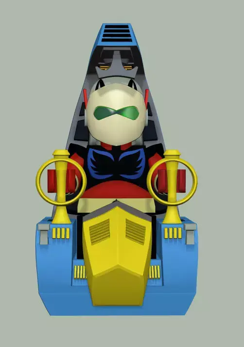 Duke Fleed Cockpit Lego Actarus Grendizer Goldorak Goldrake 3D model