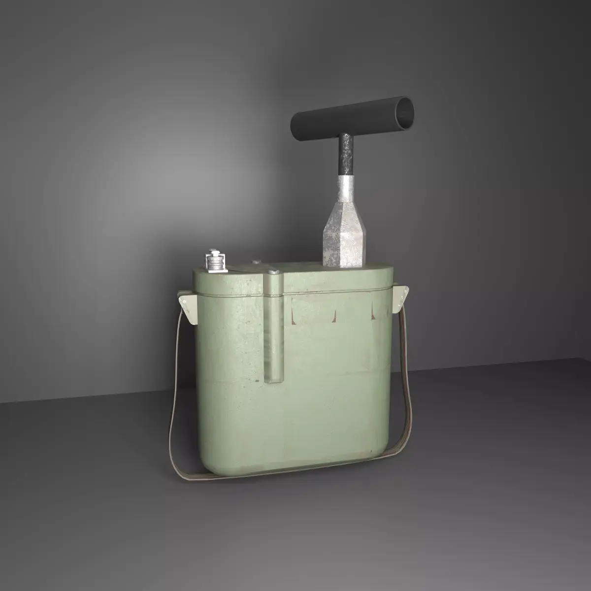 Demolition Box  Low-poly 3D model