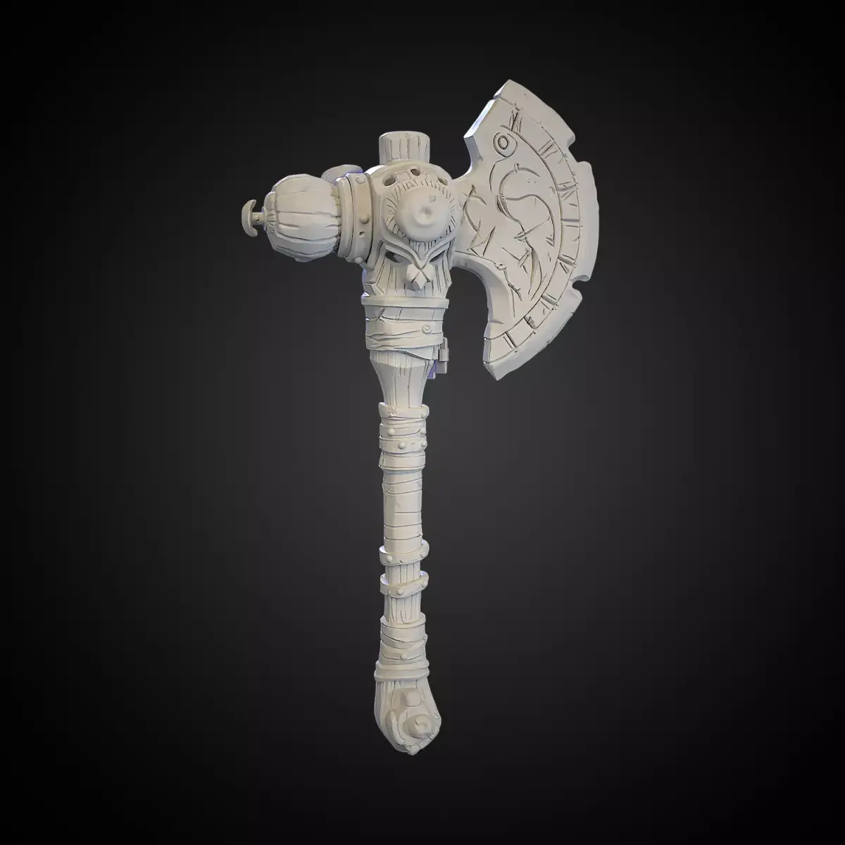 Stylized Axe 21 3D model