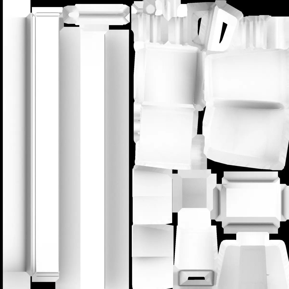 Desk free Free low-poly 3D model