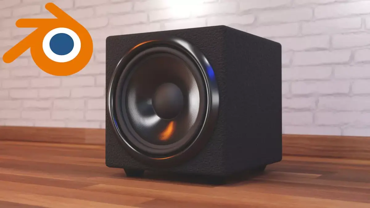 Home Subwoofer 3D model