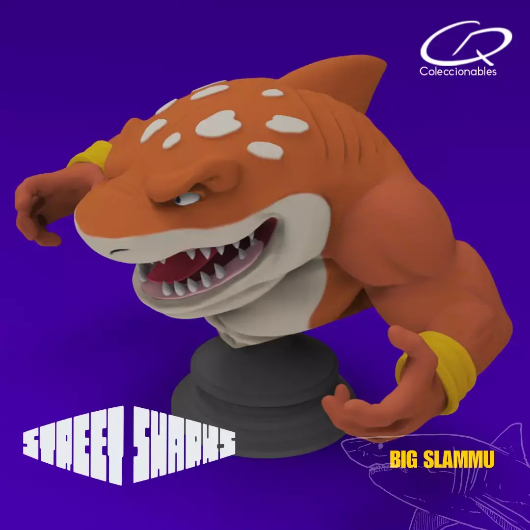 Street Shark - Slammu - Animated Series 3D print model purchase