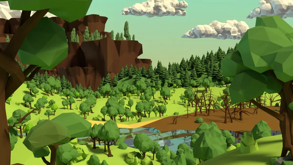 Trees Pack 3D model