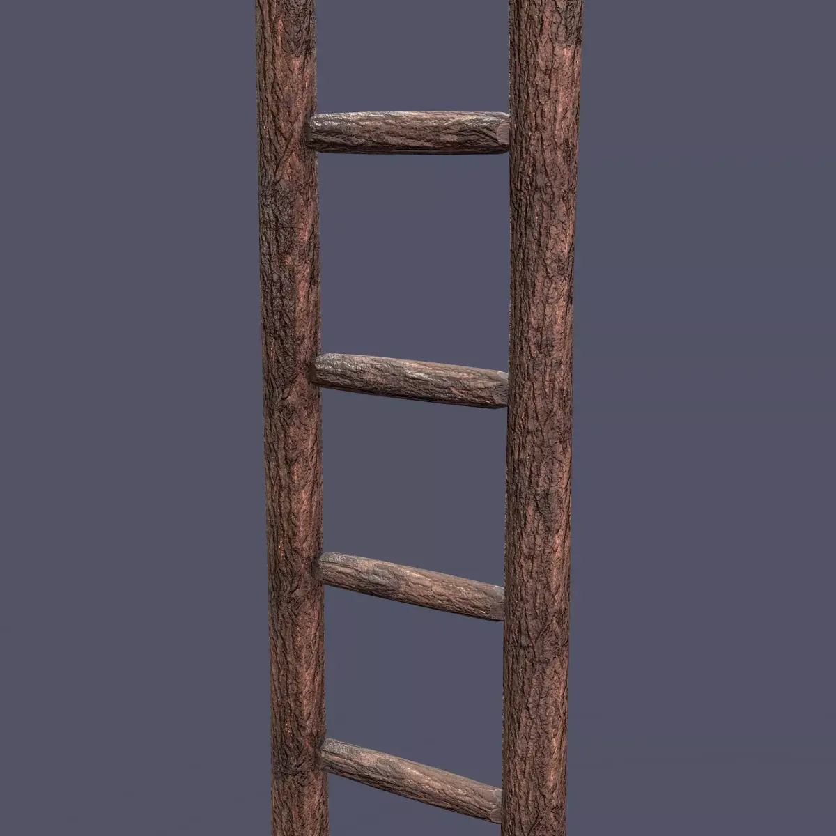 Muddy Ladder  Free low-poly 3D model