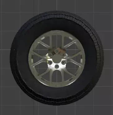 High-Poly Hyper-Realistic Sport Car Model 3D model
