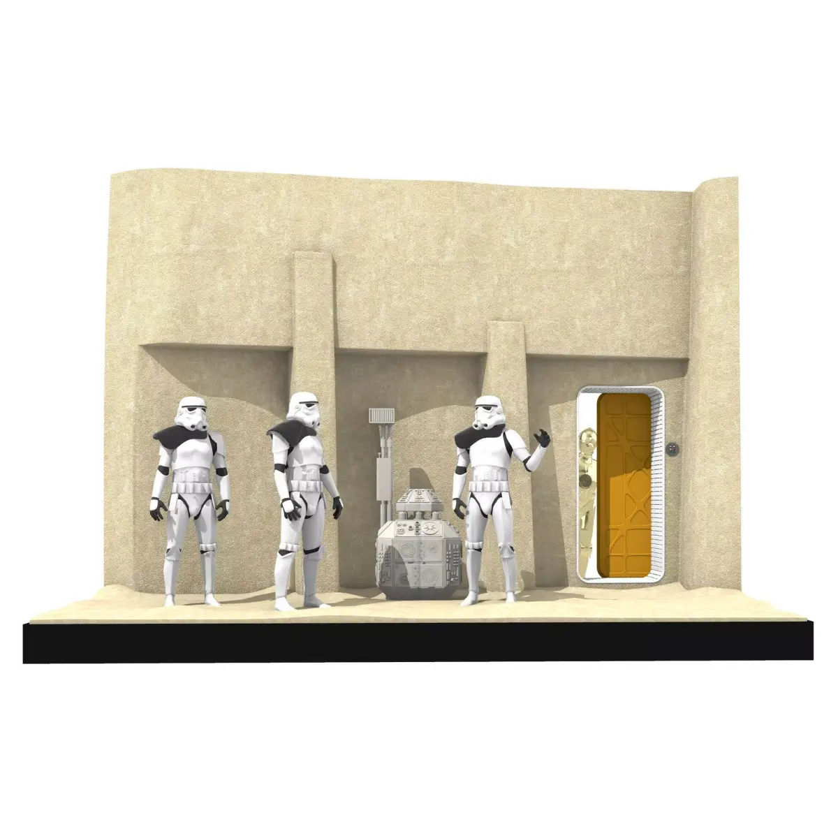 Smugglers Alley Diorama Set 3D print model purchase