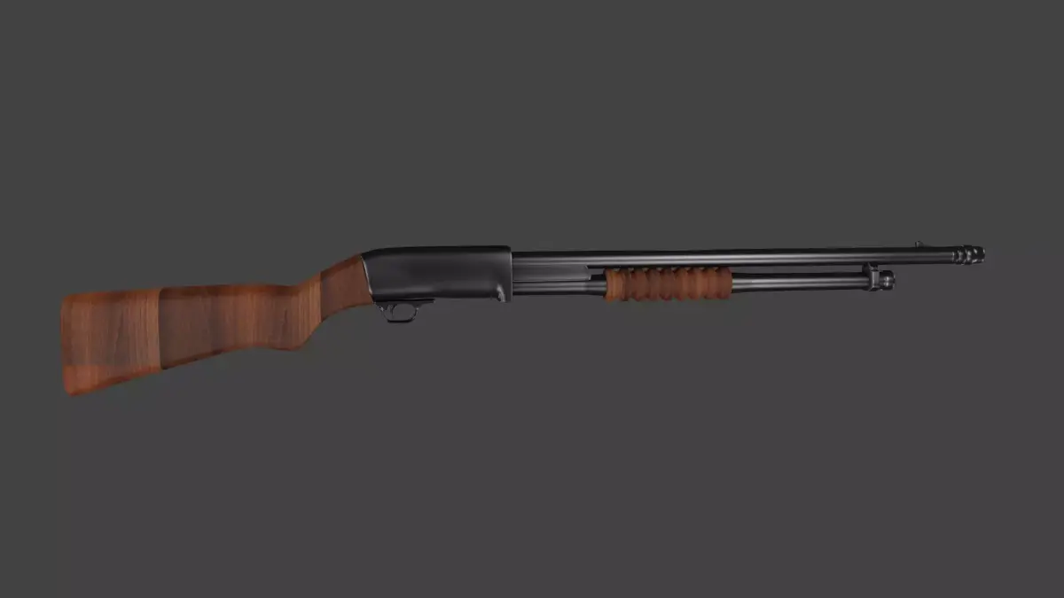 Shotgun 3D model 18
