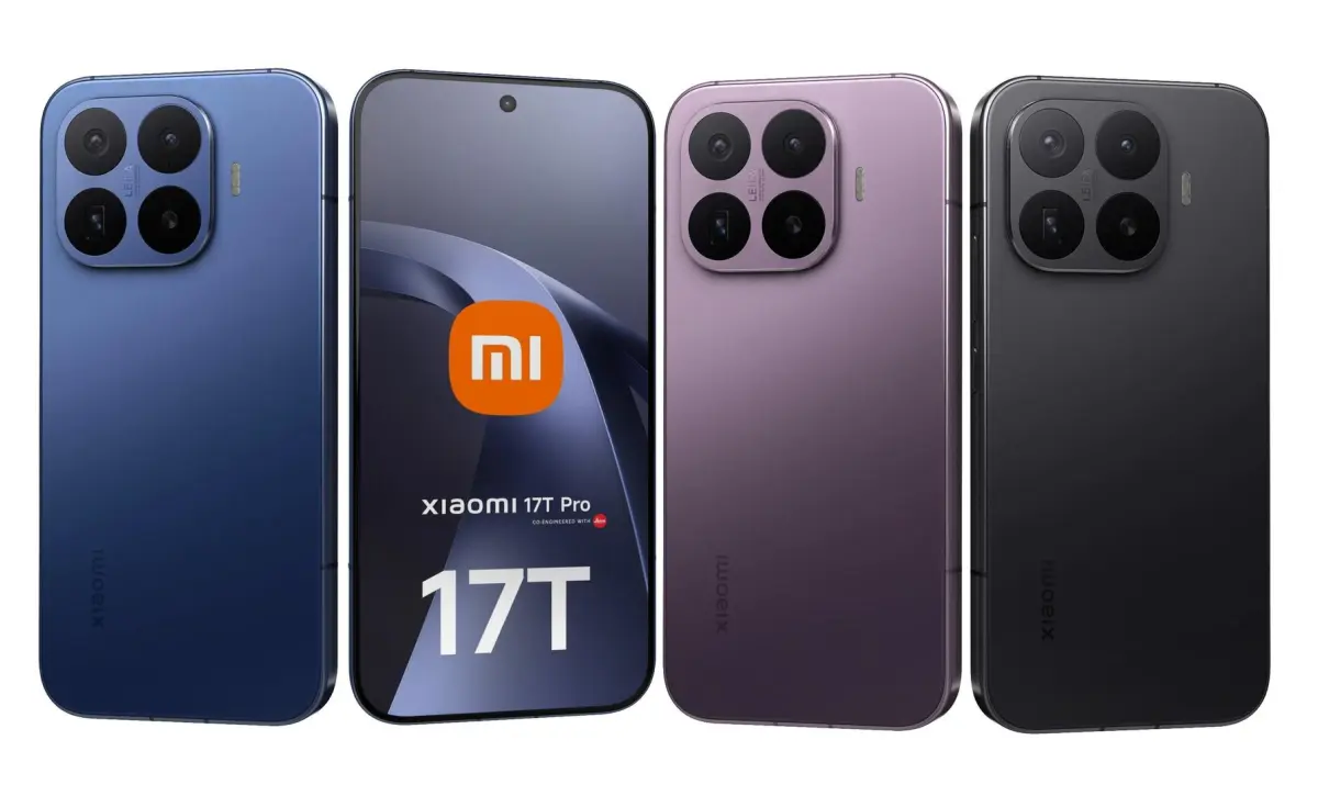 Xiaomi 17T Pro All Colors 3D model purchase