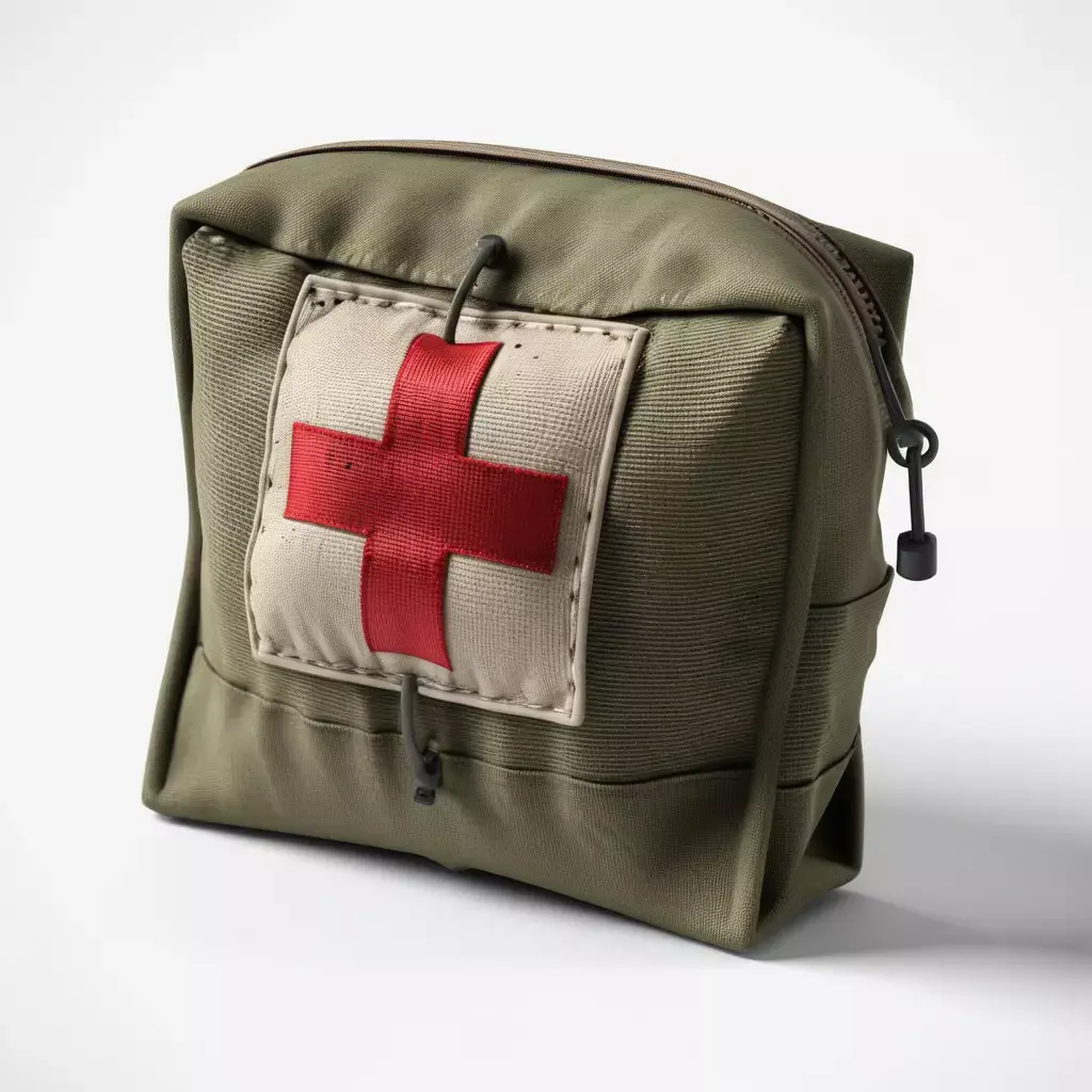 Tactical First Aid Pouch 3D model