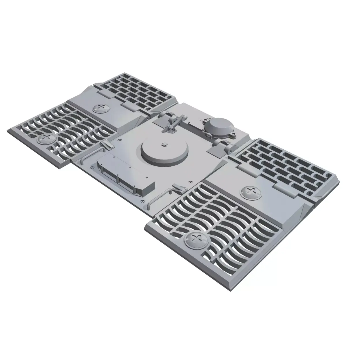 Engine Deck - Panzer VI Tiger I 3D print model