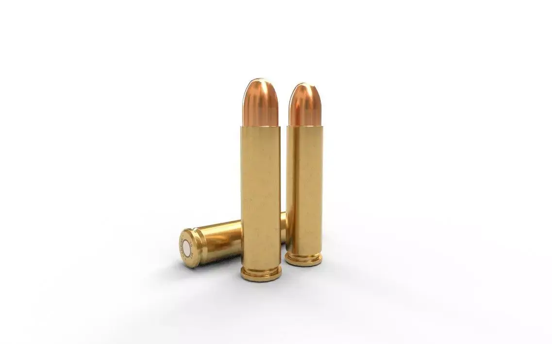 30 M1 Carbine  Ammo Low-poly 3D model