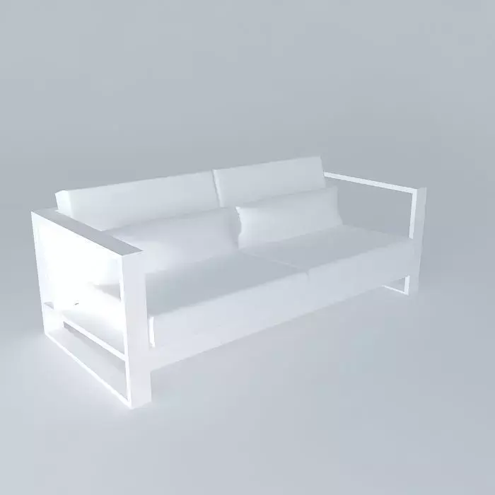 balcony sofa Free 3D model