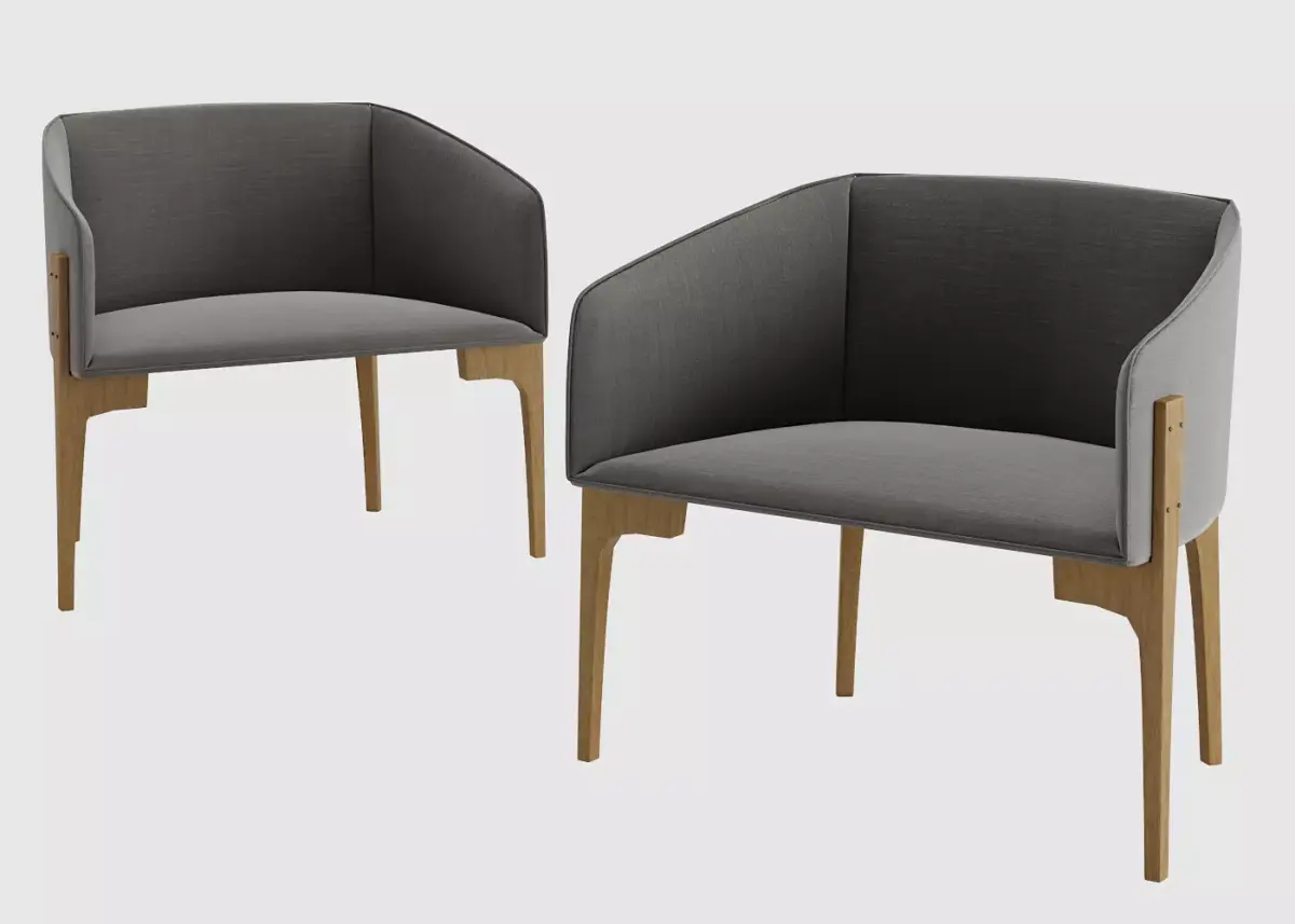 Chesto Depadova chair by Patrick Norguet Free 3D model