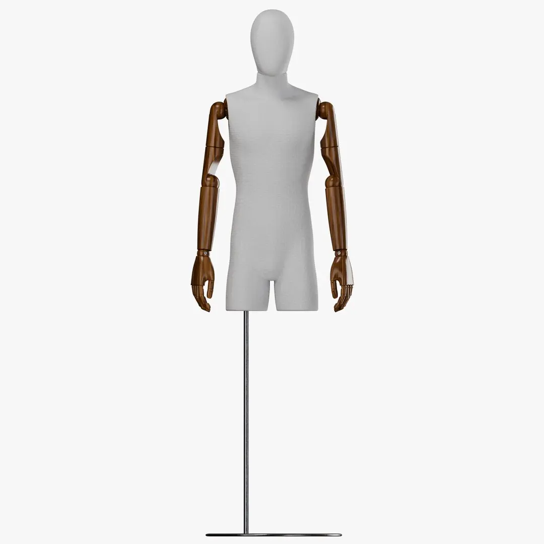 Sewing Male Mannequin 04 3D model