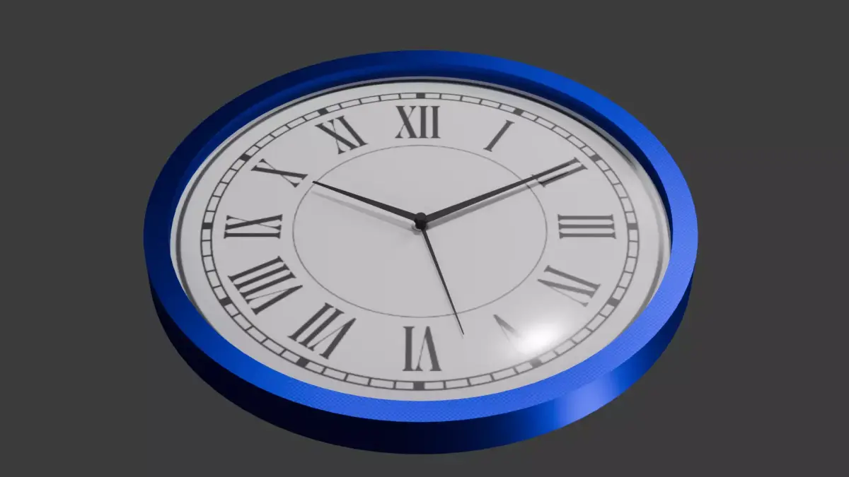 Clock Free 3D model buy