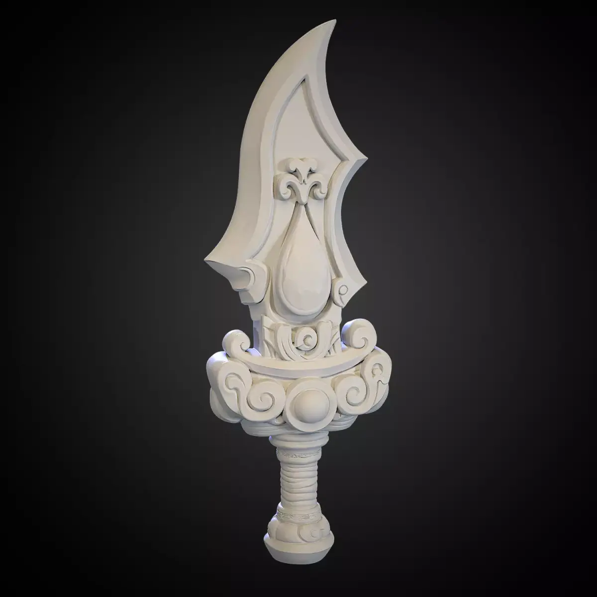 Stylized Sword 06 3D model