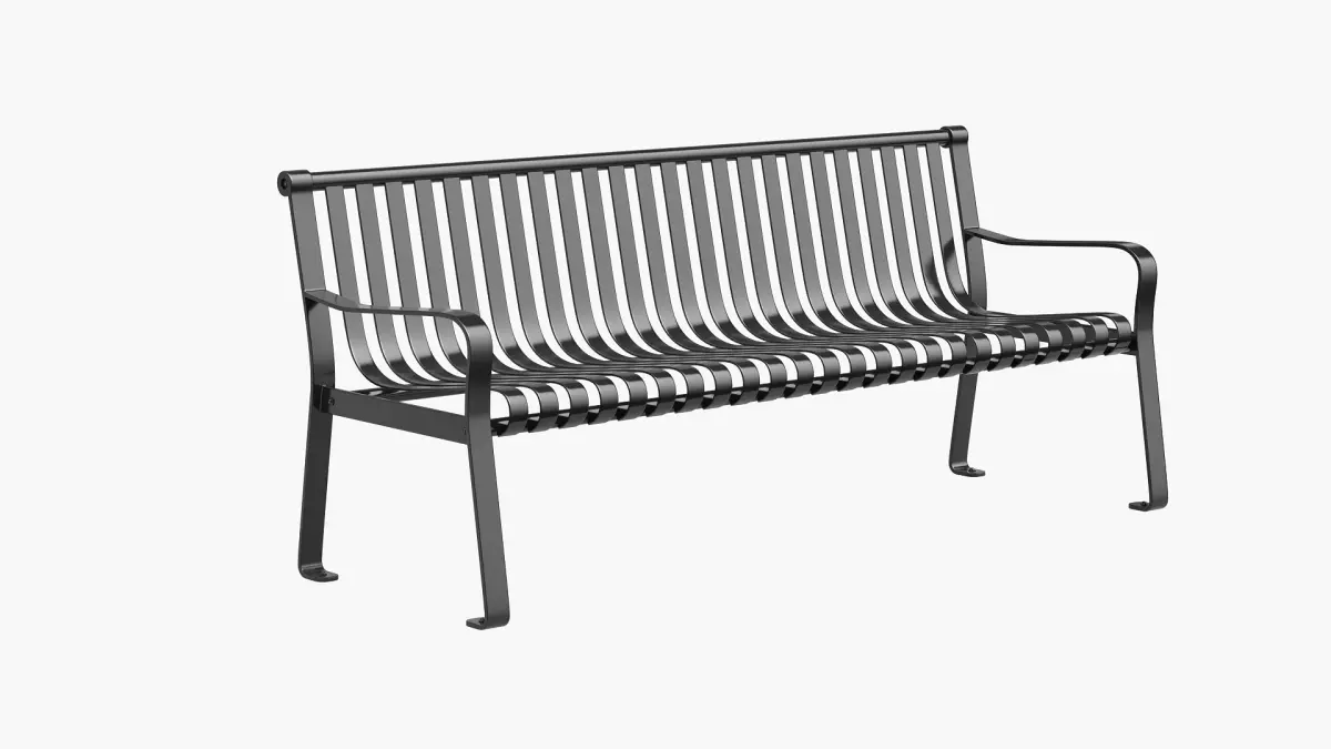 Park Bench v6 3D model