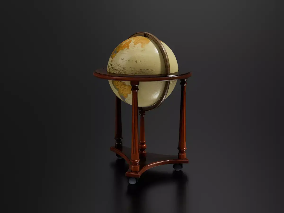 Antique Globe 1 3D print model