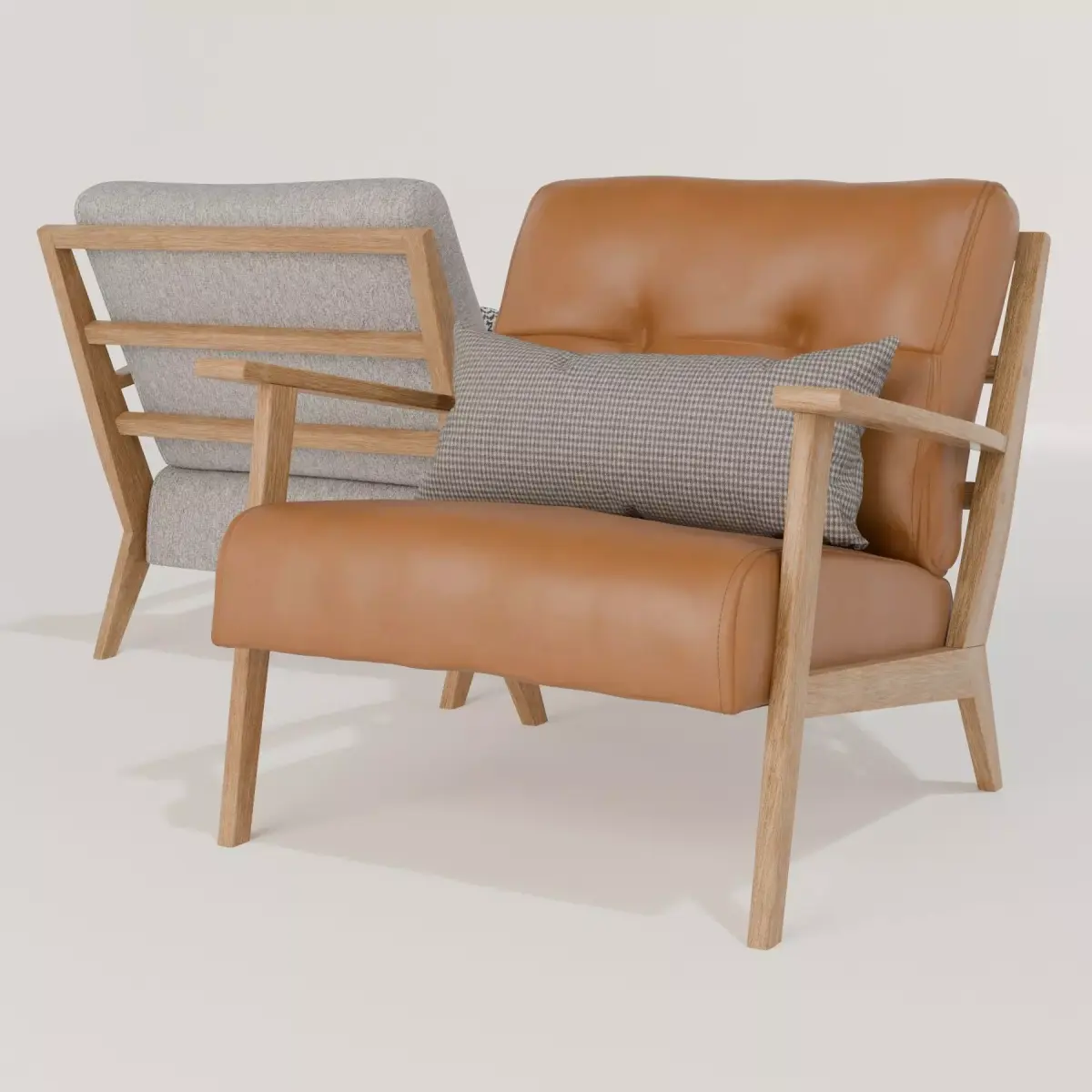 Armchair Timon Free 3D model